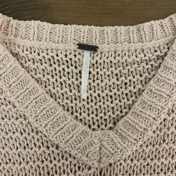 Free People Cotton/Rayon Sweater - Picture 3 of 8